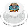 Lakelandwholesale1 Shirt Company My Kitty Loves To Get Bet Bet Bet Divertente Grafica con Gatto Subacqueo PopSockets PopGrip per MagSafe