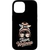 Let's Get Physical PTA Inspire Crew Yoga Custodia per iPhone 15 Epic Team Wellness P.E Gym Expert Allenamento PT Coach OT Taichi