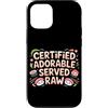Cute Sushi Custodia per iPhone 12/12 Pro Certified adorable, served raw. Cute Sushi