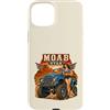 Awesome Moab Utah USA Designs and Souven Custodia per iPhone 15 Plus Design retrò Pinup 4x4 fuoristrada vintage di Moab Utah