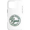 NATIONAL RYAN DAY OCT 14 by Scarebaby De Custodia per iPhone 16 Pro NAZIONALE RYAN DAY SEMPLICE LOGO STILE