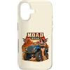 Awesome Moab Utah USA Designs and Souven Custodia per iPhone 17 Design retrò Pinup 4x4 fuoristrada vintage di Moab Utah
