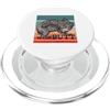 Wombat umorismo animale fauna selvatica natura schizzo PopSockets PopGrip per MagSafe