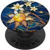 EnamelCelest Mosaic Glass Celestial Grip EnamelCelest Mosaic Glass Celestial Moon Sun PopSockets PopGrip Adesivo