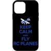Funny RC Plane Gifts for Men and Women Custodia per iPhone 12 mini Aereo RC Telecomando Racing RC Aereo