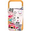 Traveler Souvenir Tickets Custodia per iPhone 17 Pro Max Biglietto aereo Tokyo Biglietto d'imbarco Aereo Giappone Viaggi Giapponese