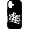 Personalized Name Mothers Day outfit For Custodia per iPhone 17 Retro Groovy Im CATERINA Fare CATERINA Cose Divertente