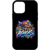 Souvenir di Atene & Co. Custodia per iPhone 12 mini Ricordo dello skyline della città di Atene - Arte di strada