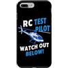 Funny RC Helicopter Gifts for Men and Wo Custodia per iPhone 7 Plus/8 Plus RC elicottero elicottero RC di corsa di telecomando