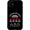 Geburtsjahr Legende Vintage Nostalgie Ge Custodia per iPhone 11 Vintage 2002 compleanno Legends are born, design retrò