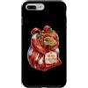 Merry Christmas Wrap Ribbon Bow Stars Xm Custodia per iPhone 7 Plus/8 Plus Palla pitone serpente pupazzo di neve carta regalo regalo agrifoglio