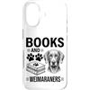 Funny Weimaraner And Book Designs Custodia per iPhone 17 Libri E Weimaraners Divertente Weimaraner