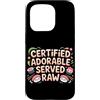 Cute Sushi Custodia per iPhone 15 Pro Certified adorable, served raw. Cute Sushi