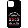 Geburtsjahr Legende Vintage Nostalgie Ge Custodia per iPhone 14 Vintage 2002 compleanno Legends are born, design retrò