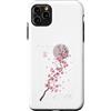 CRAZEELEBAH JAPAN INC Custodia per iPhone 11 Pro Max GIAPPONE SAKURA CHERRY BLOSSOM MOON HARAJUKU STREETWEAR