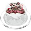Cute Funny Stuffed Animal Stuffie Plushi Peluche di opossum di supporto emotivo PopSockets PopGrip per MagSafe