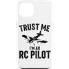 Funny RC Plane Gifts for Men and Women Custodia per iPhone 13 Aereo RC Telecomando Racing RC Aereo