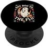 Spooky Nurse Halloween Medical Apparel Say Boo To The Flu Ghost Nurse - Maglietta medica per Halloween PopSockets PopGrip Adesivo