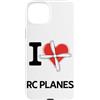 Funny RC Plane Gifts for Men and Women Custodia per iPhone 15 Plus Aereo RC Telecomando Racing RC Aereo
