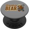 Giant Step Design Co. Smokey Bear Cute Retro Walking Character PopSockets PopGrip Adesivo
