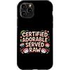 Cute Sushi Custodia per iPhone 11 Pro Certified adorable, served raw. Cute Sushi