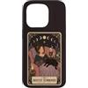 Witchy Cat Tarot Custodia per iPhone 15 Pro Witchy Cat Tarocchi Coffee Reader Biscuit Summoner