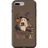 Halloween Spooky Magic Custodia per iPhone 7 Plus/8 Plus Carino Halloween Fantasma Strega Raven Zucca Magia