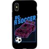 Funny RC Car Gifts for Men and Women Custodia per iPhone X/XS RC Auto Calcio Telecomando Racing RC Calcio