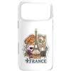 Lakelandwholesale1 Shirt Company Custodia per iPhone 17 Pro Max Parigi Francia Torre Eiffel Formaggio Vino Croissant Vintage Grap