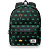 KARACTERMANIA Space Invaders Army-Zaino ECO 2.0, Nero, 32 x 44 cm, Capacità 22.5 L
