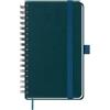 BEZEND Agenda 2027 Settimanale Tascabile A6 Spirale - Piccola 15,5 x 9 cm | Diario Gen a Dic 2027, Ideale per Studenti e Professionisti, Carta da 100 GSM, Copertina Morbida in Pelle PU - Verde Scuro