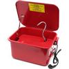 Wiltec Lavaggio pezzi Wiltec 13L in acciaio 470x360x250mm Pulitore pezzi con pompa incl. vaschetta per minuteria Lavaggio pezzi Lavaggio pezzi Lavatrice