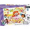 Nathan Puzzle Mortelle Adèle, 150 pezzi, Cartoni animati e fumetti, Con selezionatore, Multicolore