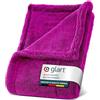 Glart 44TW6P asciugamano auto XXL, microfibra 60x40 cm, lilla, 1 pezzo