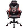 SUBSONIC Iron Maiden - Sedia da gaming/Poltrona da ufficio ergonomica dimensione S/M