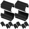 KAILIKETIY 50 Pezzi Tappo Antiscivolo per Gambe Trampolino in Plastica Nero