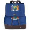 OAZCVBNN New York State Flag Print elegante zaino da donna elegante versatile zaino per palestra weekend avventure