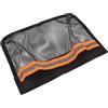 HEMOTON Borsa Porta Racchetta Ping Pong Sospesa, Panno Oxford Nero 25x18x0,2cm, Tasche Dedicate e Separazioni Interne, per Palline e Racchetta Ping Pong, Allenamento Quotidiano