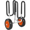 IRFHDCX Carrello per Kayak Resistente Carrello for kayak, capacità di 150 libbre | Carrello for stand up paddle con pneumatici in gomma piena da 10 pollici e cavalletti for paddleboard
