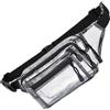 HANABASS Portable Chest Bag Unisex in PVC Trasparente, Marsupio Multiuso con Tracolla Regolabile, Impermeabile, per Viaggi e Ciclismo Stili multipli