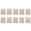 ADOCARN 10 Pezzi Sacchetto Porta Scarpe Doppio Cordino 25x35 Cm