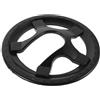 MOLUCKFU Copri-manovella per Bicicletta, Protezione Ingranaggi, Universale, 5 Fori, per Fixed Gear Bike e Mountain Bike, 36 Denti, plastica Nera, Facile Installazione