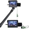 LLOOPK Cercatore di Pesci, Video Fish Finder 4.3 Pollici IPS LCD. Tenere sotto Controllo 6pcs LED. Kit for Fotocamere da Pesca for Visione Notturna for la del Ghiaccio Subacquea Invernale