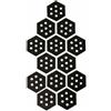 predolo 12 Pezzi Grip Pad Leggero Accessorio , Adesivi Antiscivolo Neri Esagonali, Confezione Da 12 Pezzi, Modello FHT-HE-12PC