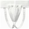 rockible Slip Porta Conchiglia Morbido Protezione , Bianco Con Bottoni A Pressione , S