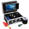 LLOOPK Cercatore di Pesci, 2. 0m / 30m 50m 7 '' Colore Digitale LCD 1000TVL. Fish Finder. HD DVR. Telecamera da Pesca Subacquea Impermeabile registratore(SYF002MD-20M)