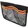 CLISPEED Custodia per Racchetta da Ping Pong, Borsa Porta Racchette Oxford Nero 25x18x0,2cm, Compatta, con Scomparti Dedicati, per Partite e Tornei