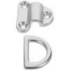 HAPKITCH Anello per Rimorchio e Ponte Barca in Acciaio Inox