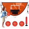 Generic Canestro da basket per trampolino da basket, resistente