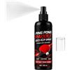 Generico Spray Pulitore per Gomma Tennis Tavolo 100 ml Antiscivolo ad Asciugatura